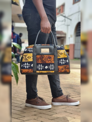 Ankara Duffel Bags With Bgc