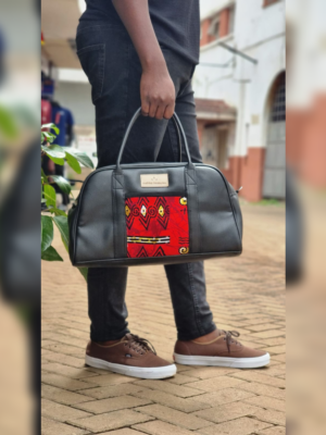 Ankara Duffel Bags With Bgc