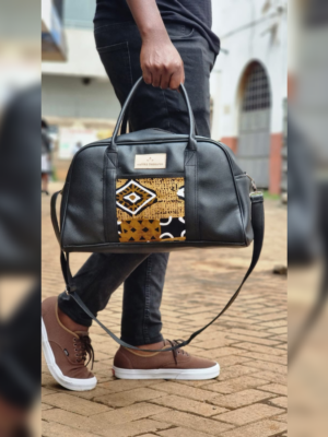 Ankara Duffel Bags With Bgc