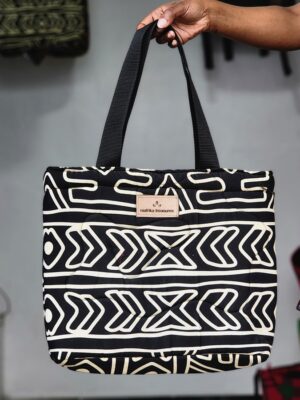 Ankara tote Bags