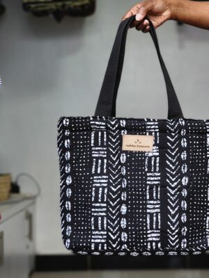 Ankara tote Bags